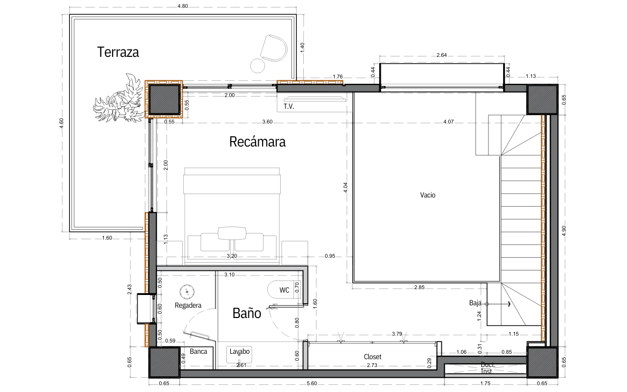Amapas 314-Floor Plan-Loft-001,Loft-201-Piso-2