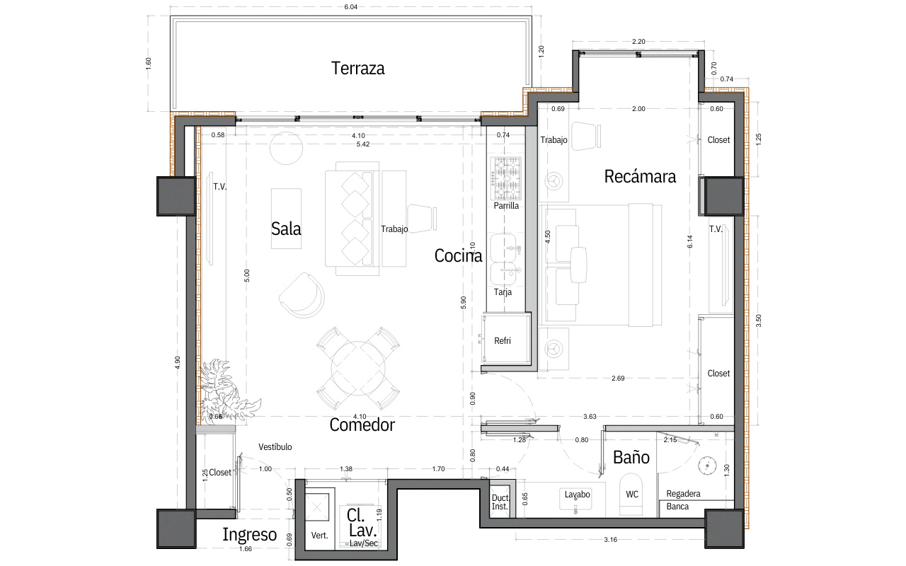 Amapas 314-Floor Plan-U-101, U-301